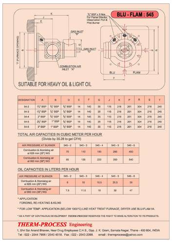 Oil Burner